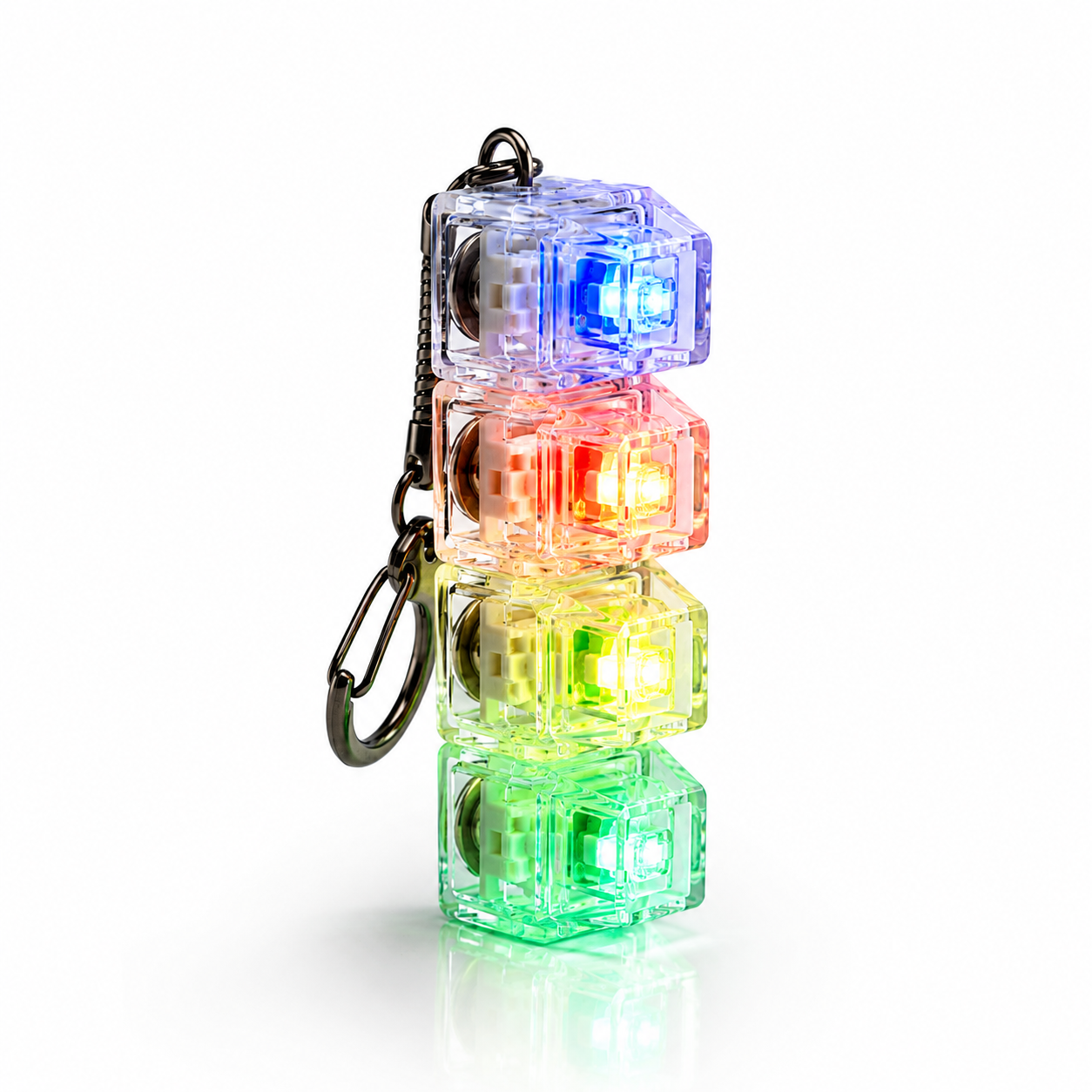 GlowStack™ Modular LED Keychain Light - Urbanox