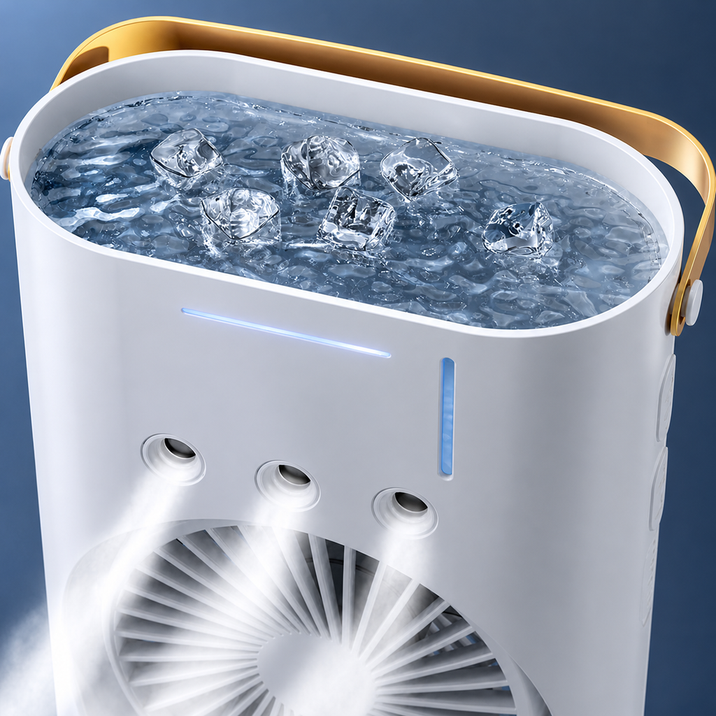 Portable Dual Fan Mist Air Cooler - Urbanox