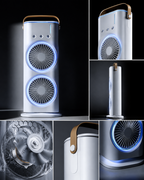 Portable Dual Fan Mist Air Cooler - Urbanox